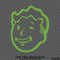 Fallout 76 Pipboy Vault Boy Vinyl Decal Version 3 - S4S Designs