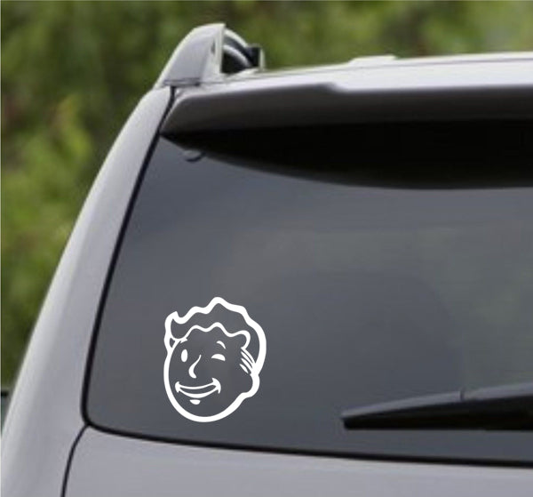 Fallout 76 Pipboy Vault Boy Vinyl Decal Version 3 - S4S Designs