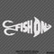 Fish On Fishing Hooks Vinyl Decal Version 2 - S4S Designs