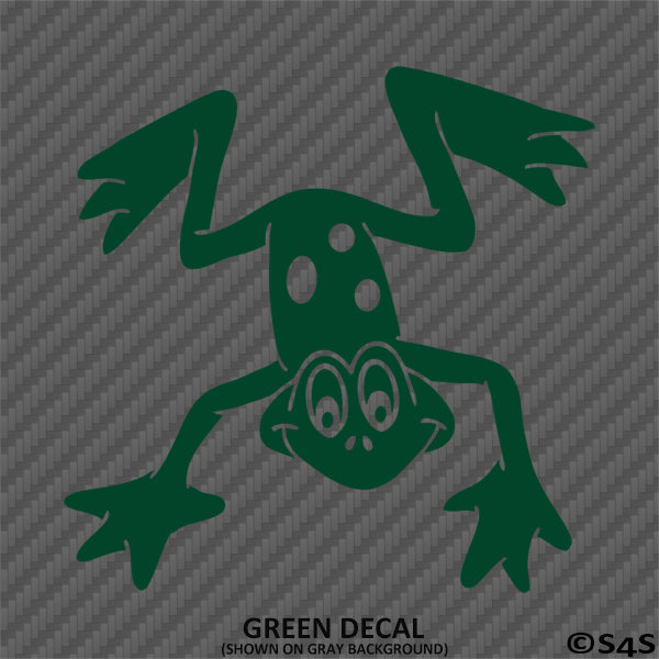 Cute Frog Vinyl Decal