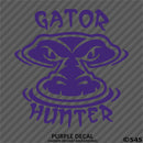 Gator Hunter Swamp Hunting Vinyl Decal - S4S Designs