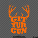 Git Yur Gun Hunting Buck Vinyl Decal