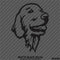 Golden Retriever Silhouette Puppy Dog Vinyl Decal - S4S Designs