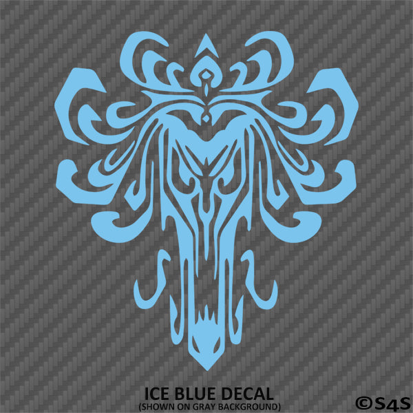 Haunted Mansion Wallpaper Inspired Vinyl Decal