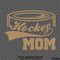 Hockey Mom Puck Sports Vinyl Decal