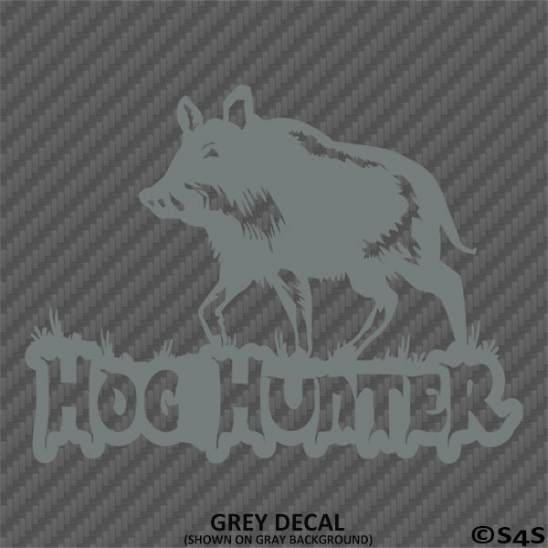 Hog Hunter Wild Pig Hunting Vinyl Decal