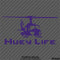 Huey Life Army Helicopter Pilot Military Veteran Vinyl Decal