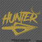 Bow Hunter Arrow and Antlers Vinyl Decal