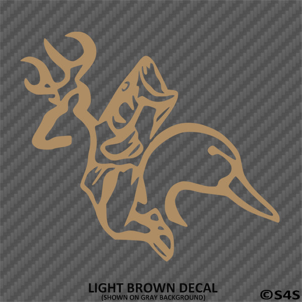 Deer, Fish, Duck Hunting Vinyl Decal – S4S Designs