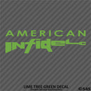 American Infidel AR-15 Rifle 2A Firearms Vinyl Decal - S4S Designs