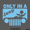 Only In A Jeep Funny BJ Vinyl Decal Version 1 - S4S Designs