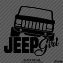 Jeep Girl Cherokee Silhouette Vinyl Decal - S4S Designs