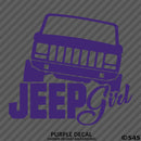 Jeep Girl Cherokee Silhouette Vinyl Decal - S4S Designs