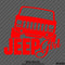 Jeep Girl Cherokee Silhouette Vinyl Decal - S4S Designs
