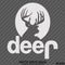 Jeep Deer Hunting Vinyl Decal - S4S Designs