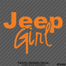 Jeep Girl Lettering Vinyl Decal - S4S Designs