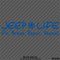 Jeep Life: Fix, Break, Repair, Repeat Vinyl Decal - S4S Designs
