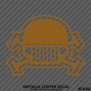 Jeep Skull & Crossbones Vinyl Decal - S4S Designs