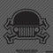 Jeep Skull & Crossbones Vinyl Decal - S4S Designs