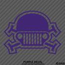 Jeep Skull & Crossbones Vinyl Decal - S4S Designs