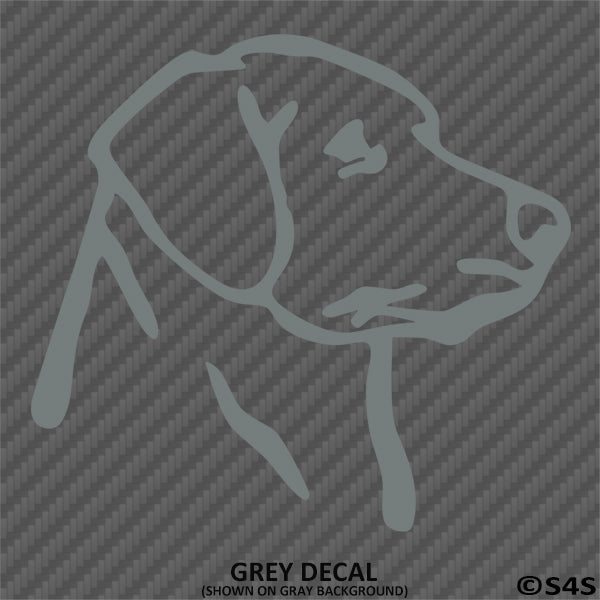 Labrador Retriever Silhouette Puppy Dog Vinyl Decal - S4S Designs
