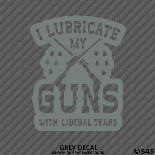 Liberal Lube 2A Liberal Gun Lubricant Vinyl Decal - S4S Designs