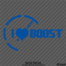 I Love Boost Turbo Racing Automotive Vinyl Decal