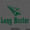Lung Buster Bow Hunter Arrow Vinyl Decal