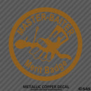 Master-Baiter Merit Badge Funny Fishing Vinyl Decal - S4S Designs