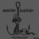 Master-Baiter Work On Hook Funny Fishing Vinyl Decal - S4S Designs