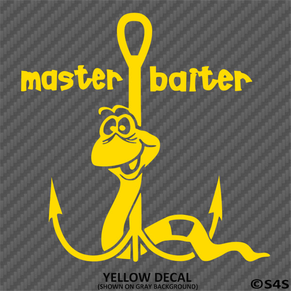 💛 Mater Baiter Ice Fishing Fish Decal Gift Decal Vinyl 📫 Buy 2 Get 1