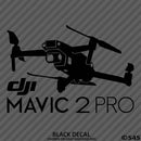 DJI Mavic 2 Pro Drone Silhouette Vinyl Decal - S4S Designs