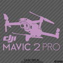 DJI Mavic 2 Pro Drone Silhouette Vinyl Decal - S4S Designs