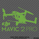 DJI Mavic 2 Pro Drone Silhouette Vinyl Decal - S4S Designs