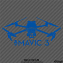 DJI Mavic 3 Drone Silhouette Vinyl Decal