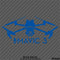 DJI Mavic 3 Drone Silhouette Vinyl Decal
