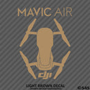 DJI Mavic Air Drone Silhouette Vinyl Decal - S4S Designs