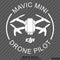 DJI Mavic Mini Drone Pilot Vinyl Decal - S4S Designs