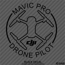 DJI Mavic Pro Drone Pilot Vinyl Decal - S4S Designs