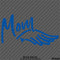 Angel Wings Memorial: Mom Vinyl Decal