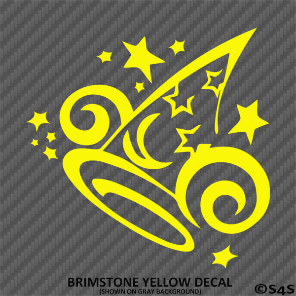 Magical Sorcerer Hat Disney Inspired Vinyl Decal