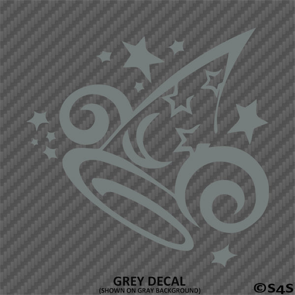 Magical Sorcerer Hat Disney Inspired Vinyl Decal