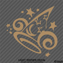 Magical Sorcerer Hat Disney Inspired Vinyl Decal