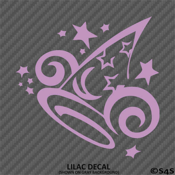 Magical Sorcerer Hat Disney Inspired Vinyl Decal