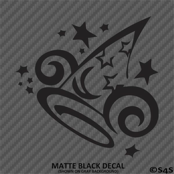 Magical Sorcerer Hat Disney Inspired Vinyl Decal