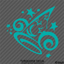 Magical Sorcerer Hat Disney Inspired Vinyl Decal