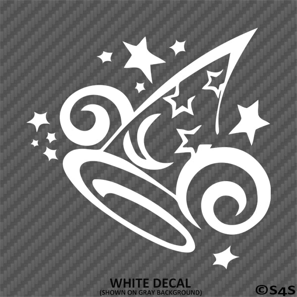 Magical Sorcerer Hat Disney Inspired Vinyl Decal