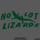 No Lot Lizards Trucker Vinyl Decal - S4S Designs