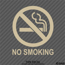 Business Decal: No Smoking Vinyl Decal - S4S Designs