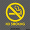 Business Decal: No Smoking Vinyl Decal - S4S Designs
